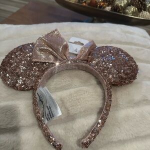 Disney Rose Gold Sequin Mouse Ears